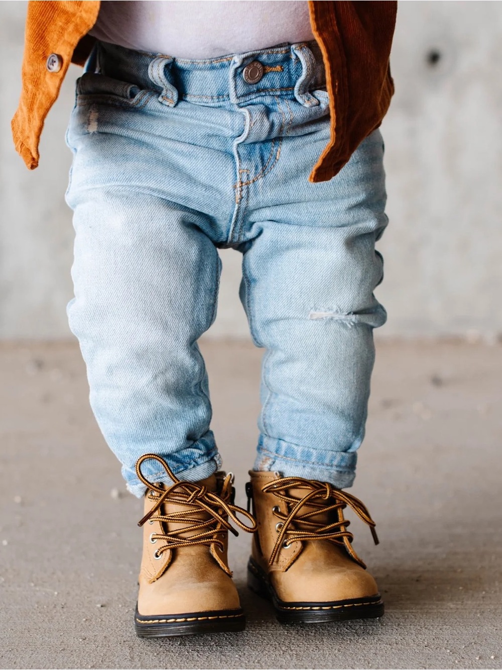 Piper Finn NWT Leather Baby Work Boots 4
